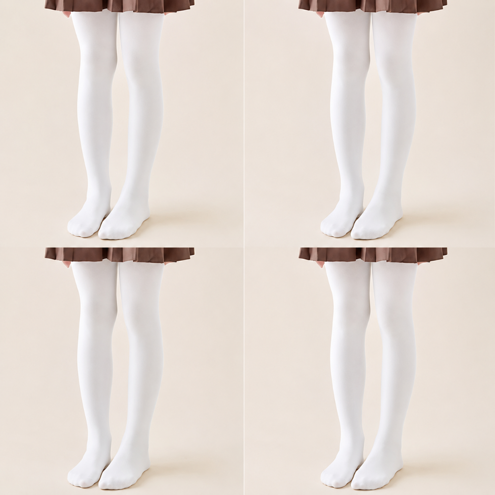 KIT 4 MEIA CALÇA INFANTIL GROSSA INVERNO
