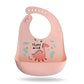 Babador de silicone para bebê