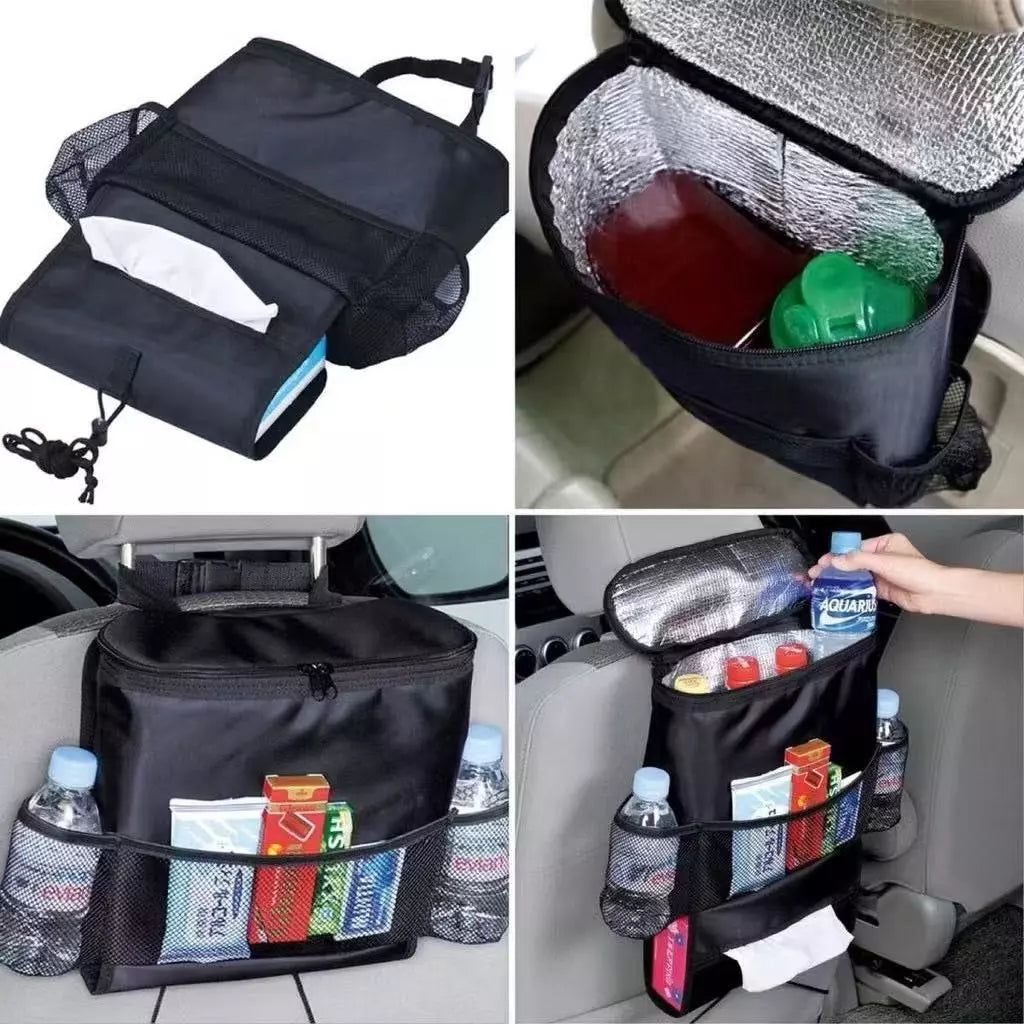 Organizador Portátil Cooler Bolsa Térmica Para Carro