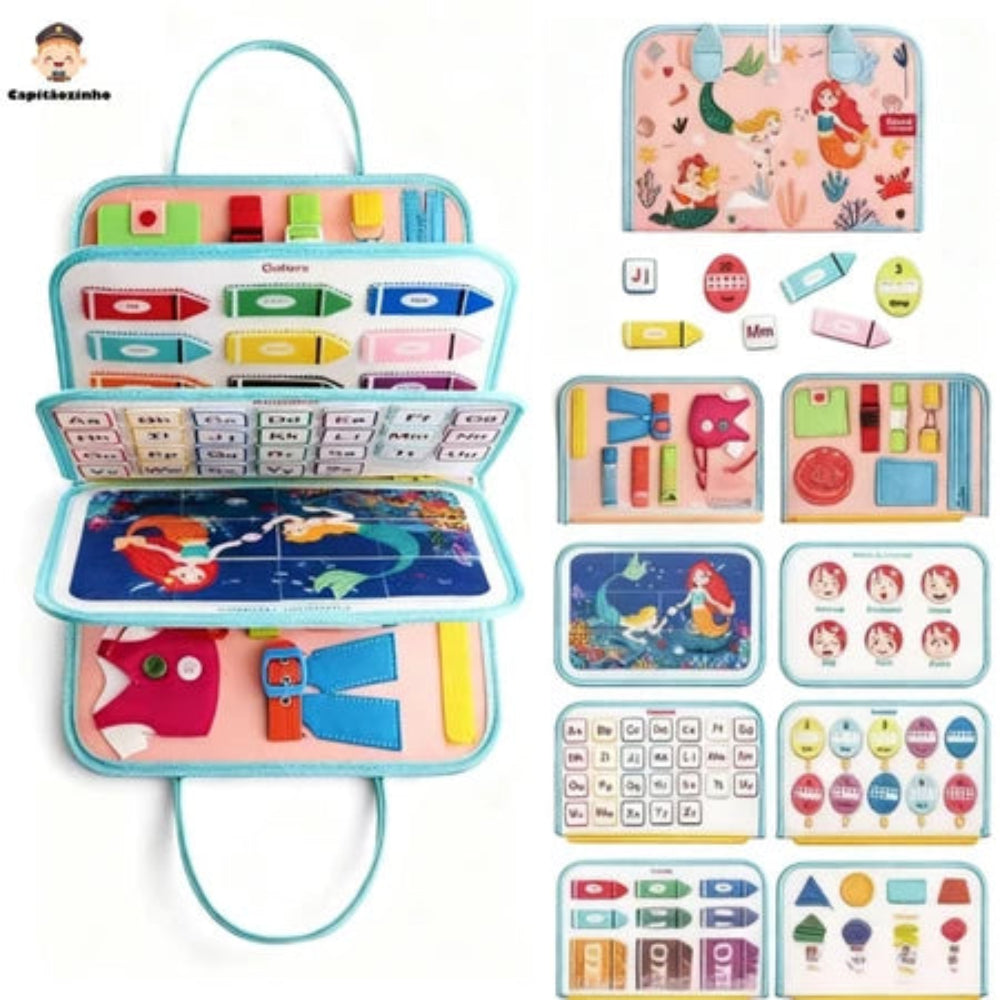 MALETA EDUCATIVA SENSORIAL MONTESSORI