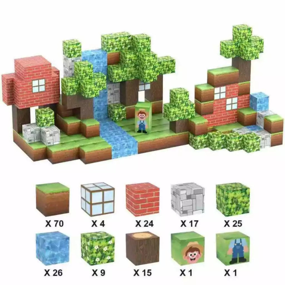 Blocos Magnéticos de Montar — Educação, Criatividade e Desenvolvimento Cognitivo