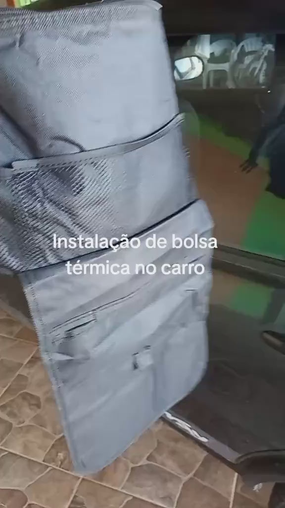 Organizador Portátil Cooler Bolsa Térmica Para Carro