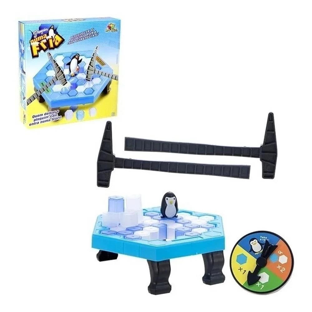 Jogo Quebra Gelo: Salve o Pinguim
