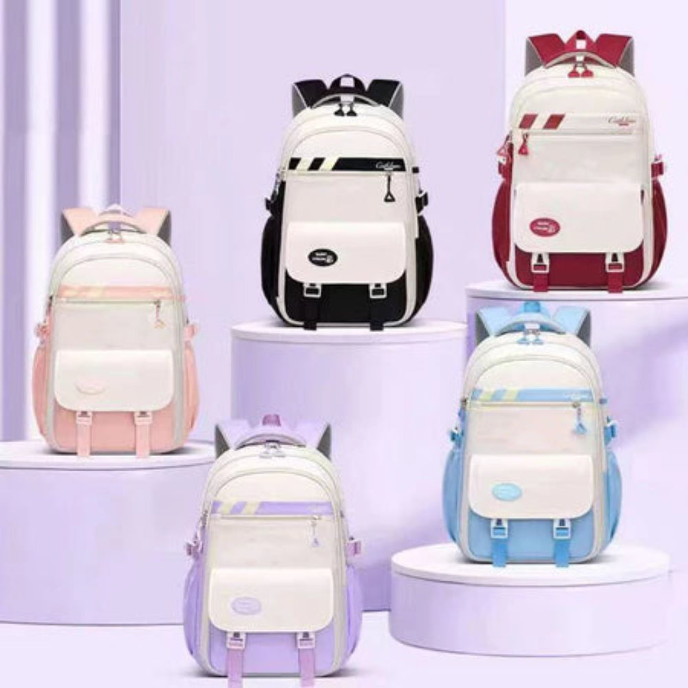 MOCHILA ESCOLAR DE GRANDE CAPACIDADE IMPERMEÁVEL