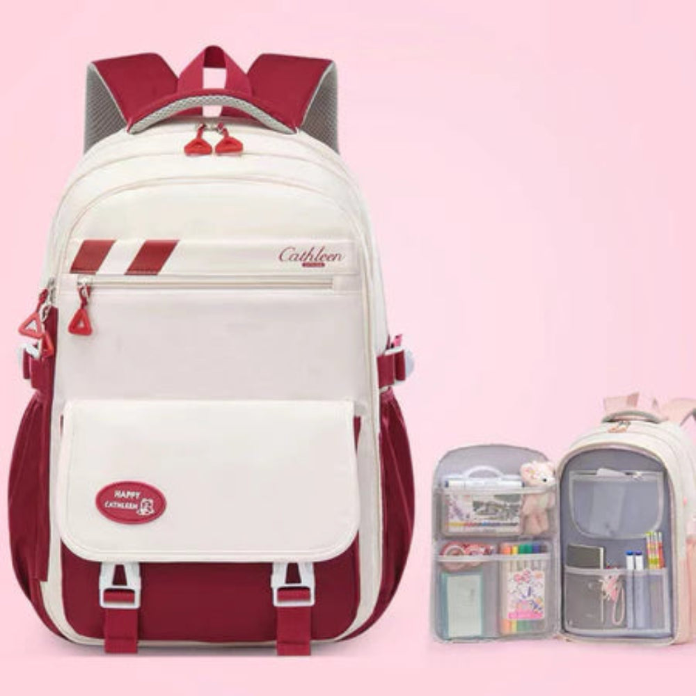 MOCHILA ESCOLAR DE GRANDE CAPACIDADE IMPERMEÁVEL