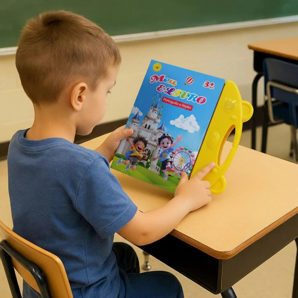 APRENDA INGLÊS BRINCANDO: LIVRO INFANTIL INTERATIVO COM SOM + BRINDE EXCLUSIVO