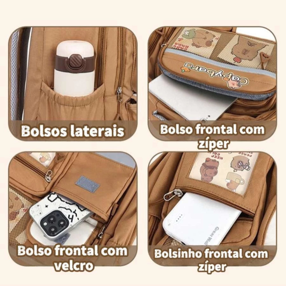 MOCHILA INFANTIL MULTIFUNCIONAL